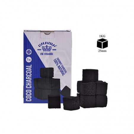 Champ carbone naturale in cubi per shisha 1 Kg 40508213