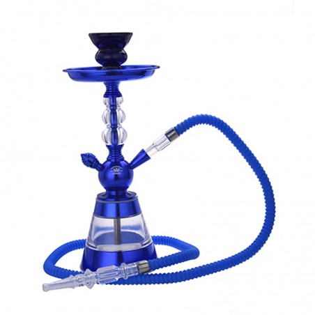Champ shisha in vetro 35 cm tetouan blu 40508107