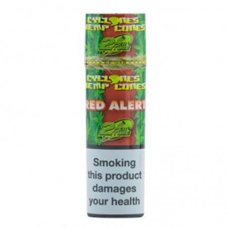 Cyclones 2 مخروط تنبيه أحمر عضوي