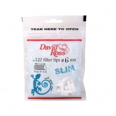 David ross 120 filtres minces en enveloppe