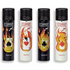 Clipper feu grand jet flam poker