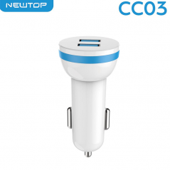 Newtop Car Chargeur 3.0 à 2 USB