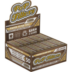 Popfilter biologisch abbaubare Kartenfilter fikte in 32 Papier Libretto