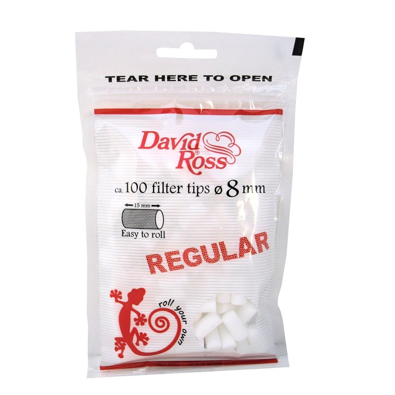 David Ross 100 filtres réguliers dans l'enveloppe