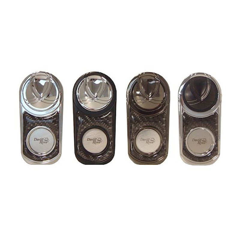 David Ross Fibre de carbone CF01 Noir / Silver Fibre Guillotine