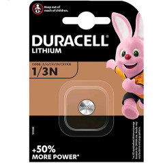 Duracell 1 pile spécialisé avec bouton lithium 1 / 3n