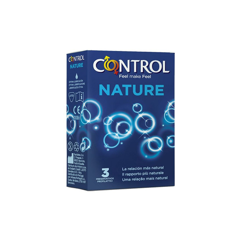 Control préservatif Nature 3 pcs