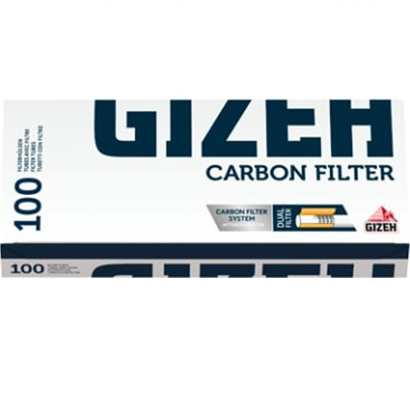 Gizeh 100 cigarette tubes activated charcoal Gizeh 100 cigarette tubes activated charcoal