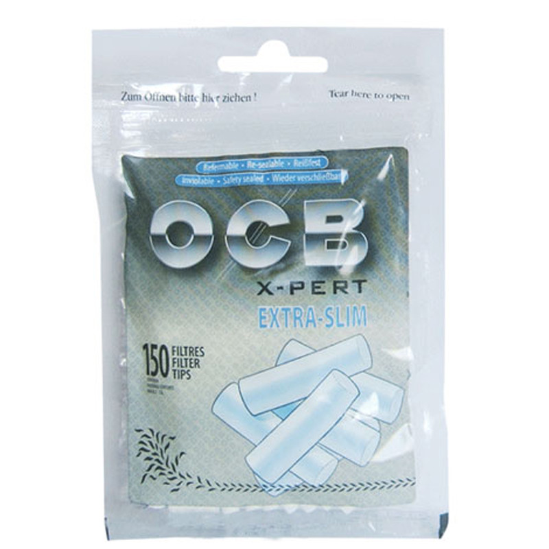 Ocb 150 filters Extra Slim X-pert Silver pouch