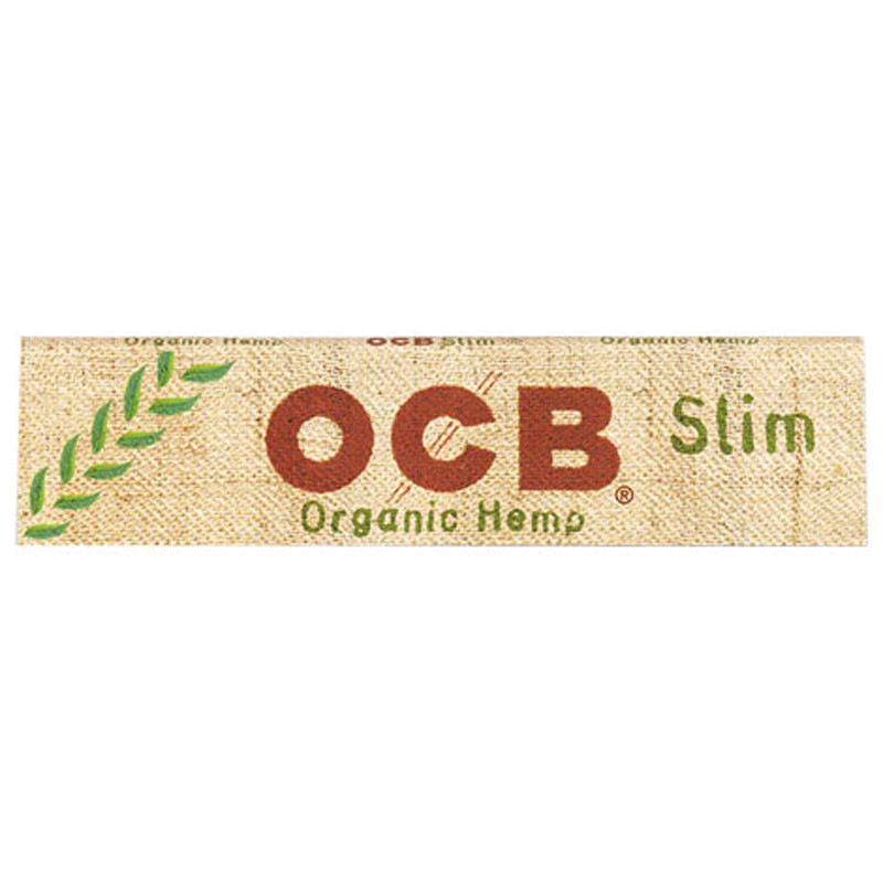 Ocb 32 cartine lunghe slim organic hemp