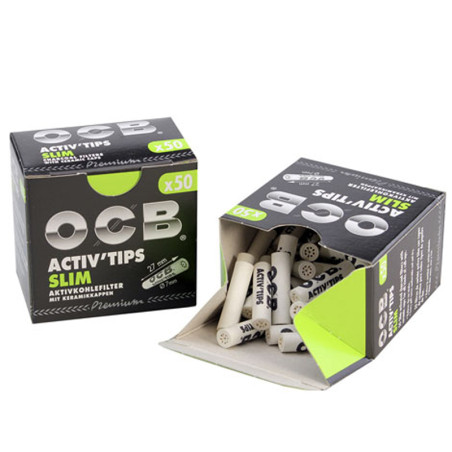 OCB 50 ActiveTips مرشحات ضئيلة