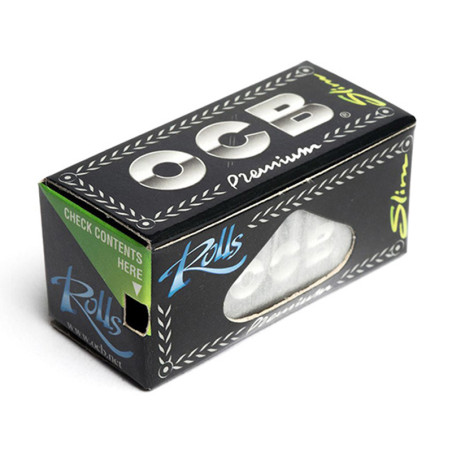 OCB Long Roller Slim Premium Black 4 Mt