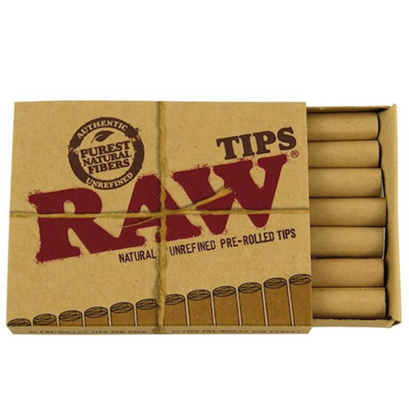 Raw 21 filtres en carton pre-rollati Raw 21 filtres en carton pre-rollati