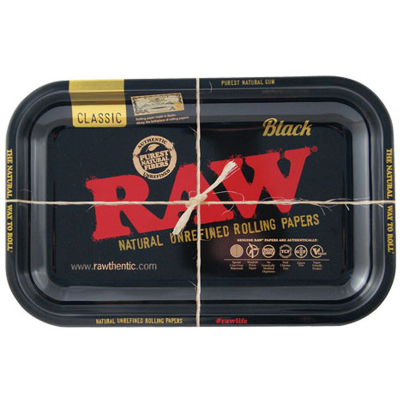 Raw rolling tray Black Small Raw rolling tray Black Small