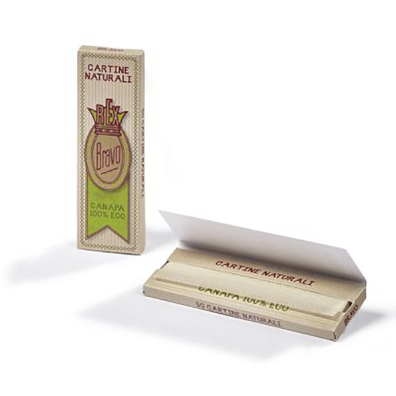 Rex bravo 50 cartine corte finestra singola naturali Rex bravo 50 cartine corte finestra singola naturali