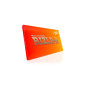 Rizla 100 Blättchen Regular Doppelfenster orange