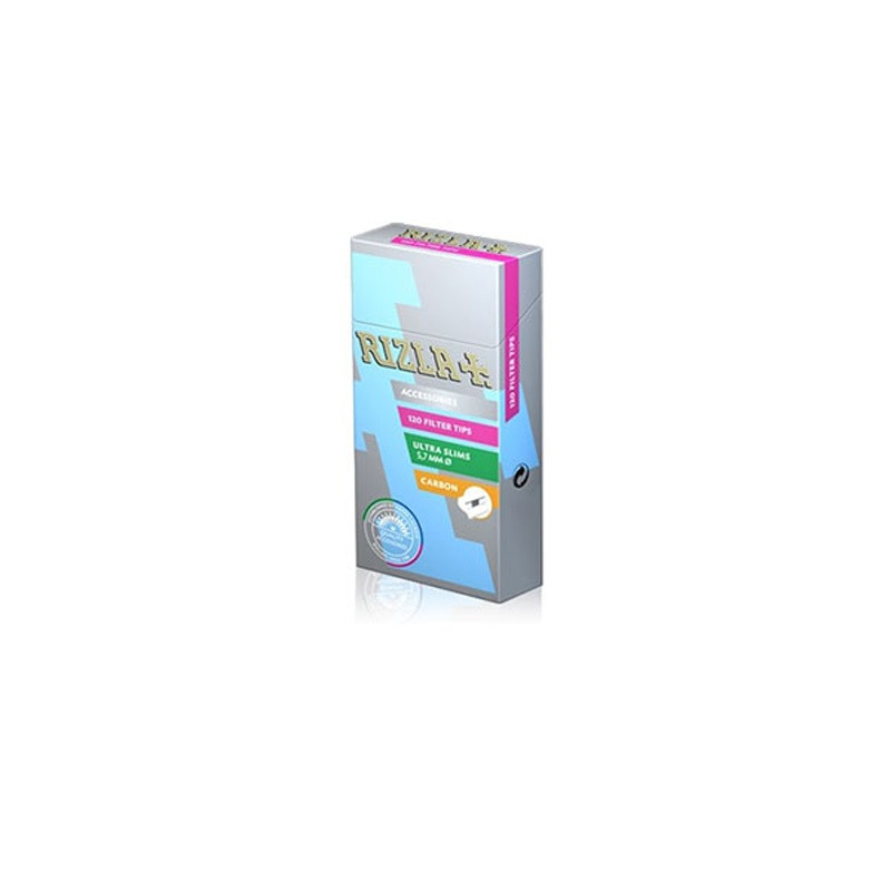 Rizla 120 ultra dünne Kohlenstofffilter im Strohhalm