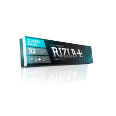 Rizla 32 خرائط طويلة الدقة ضئيلة + 32 مرشحات من الورق المقوى