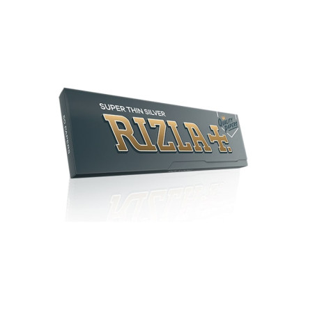Rizla 50 rolling papers Regular single window Silver