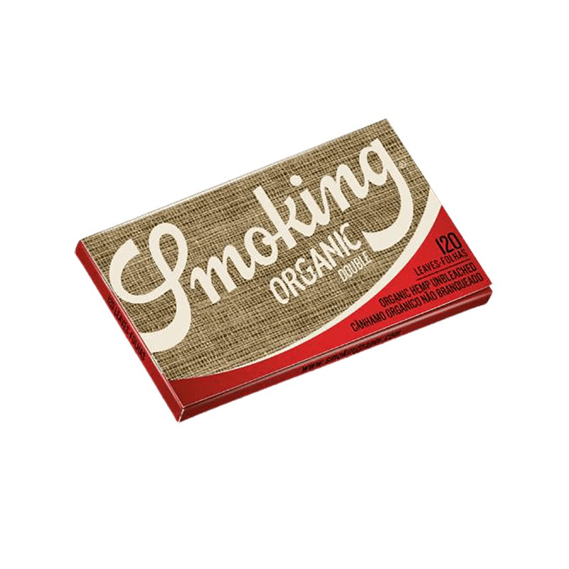 Smoking 120 cartine corte doppia finestra organic Smoking 120 cartine corte doppia finestra organic