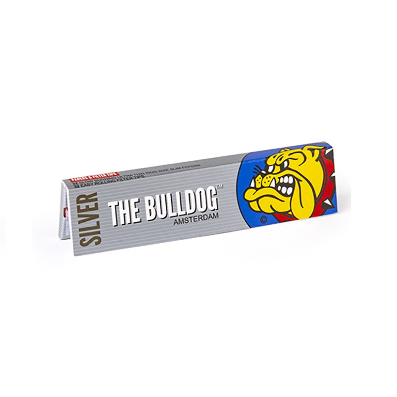 Bulldog 32 rolling papers King Size Silver Bulldog 32 rolling papers King Size Silver