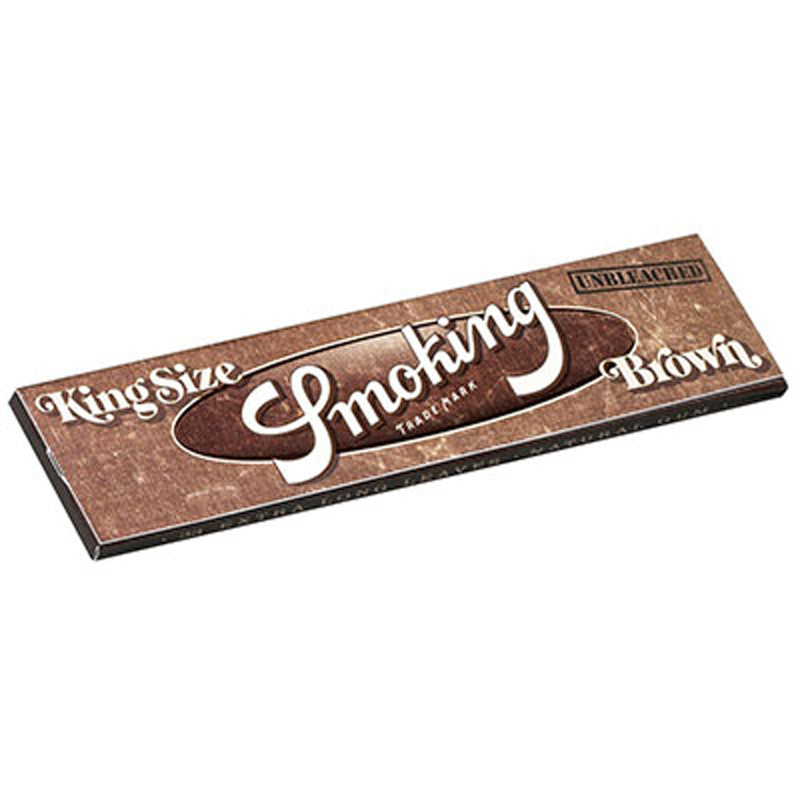 Smoking 33 rolling papers King Size Slim Brown