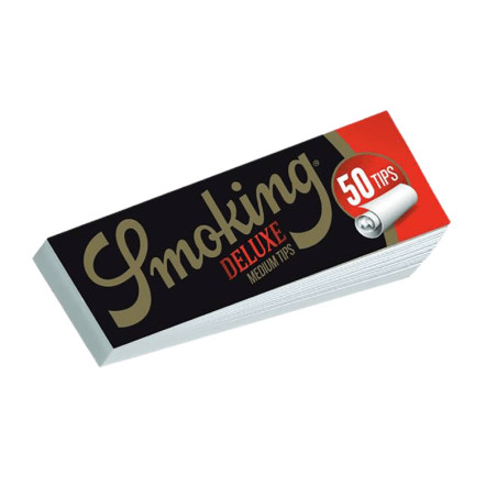 Smoking 50 filters cardboard medi fustellati de Luxe