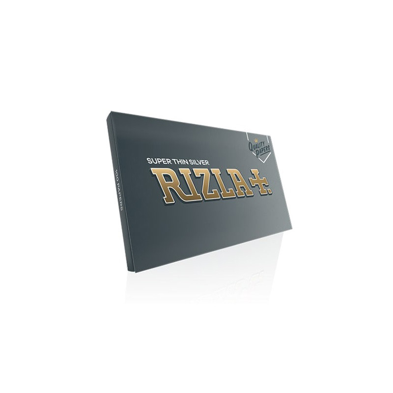 Rizla 100 feuilles à rouler Regular double fenêtre Silver Rizla 100 feuilles à rouler Regular double fenêtre Silver