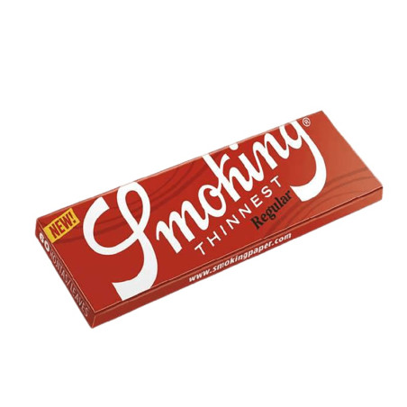 Smoking 60 rolling papers Regular single window Thinnest Red
