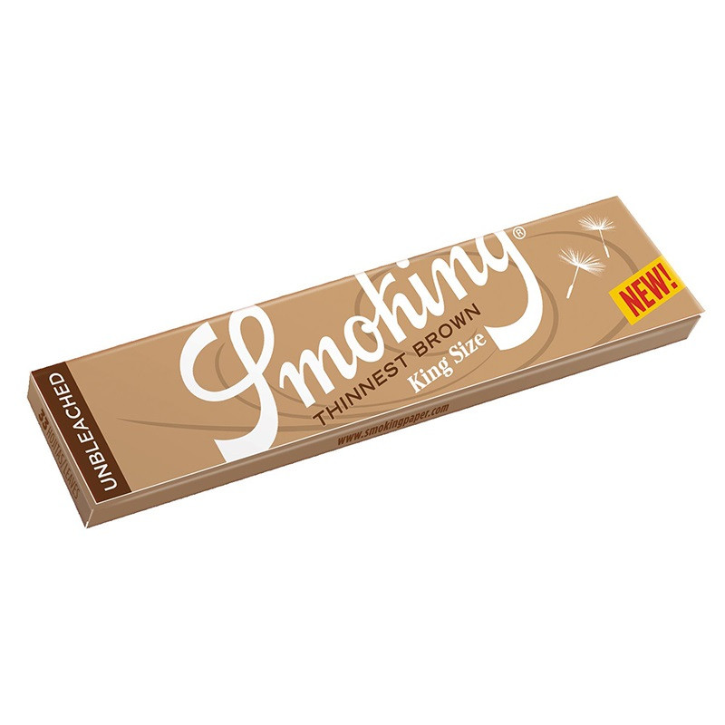 Smoking 33 Blättchen King Size Slim Thinnest Brown