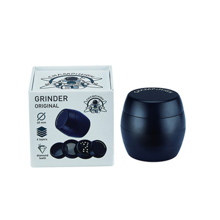Champ grinder in metallo 40 mm 4 strati nero