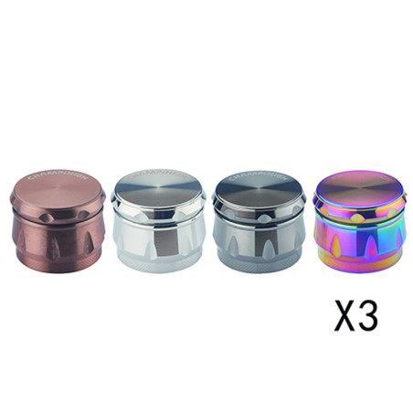 Champ grinder in metallo 39 mm 4 strati