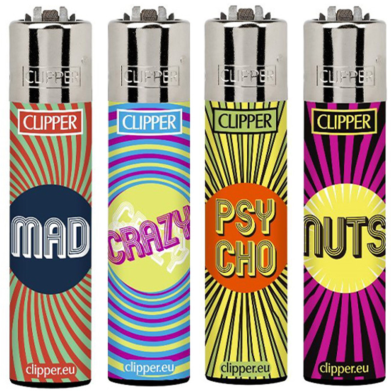 Clipper Feuerzeug Large psycho ways Clipper Feuerzeug Large psycho ways