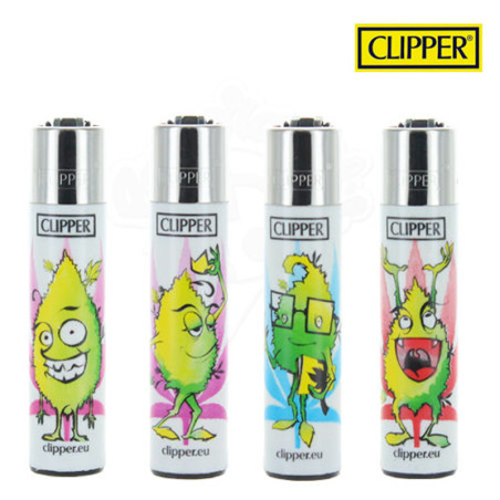 Clipper Large Leaves Faces lighter