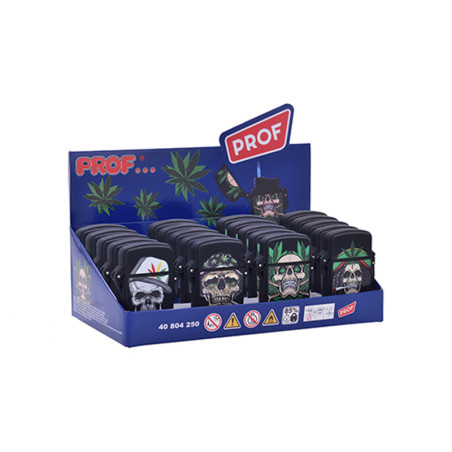 Prof Briquet piézoélectrique à coupe-vent rechargeable unique de flamme 40804250