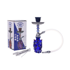 Champ Shisha in glass 20 cm Nador blue 40508041
