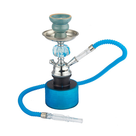 Champ shisha in vetro 27 cm sidibennour blu
