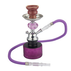 Champ Shisha en verre 27 cm SIIBNENNOUR PURPLE 40508034