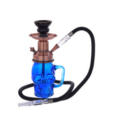 Champ Shisha en verre 30 cm Safi Blue 40508014