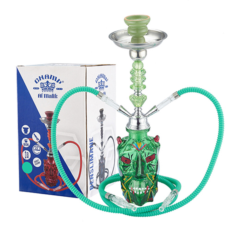 Champ Shisha glass 45 cm benslimane green 40508030