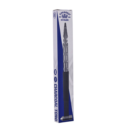 Champ pinzetta per carbone in metallo 29 cm