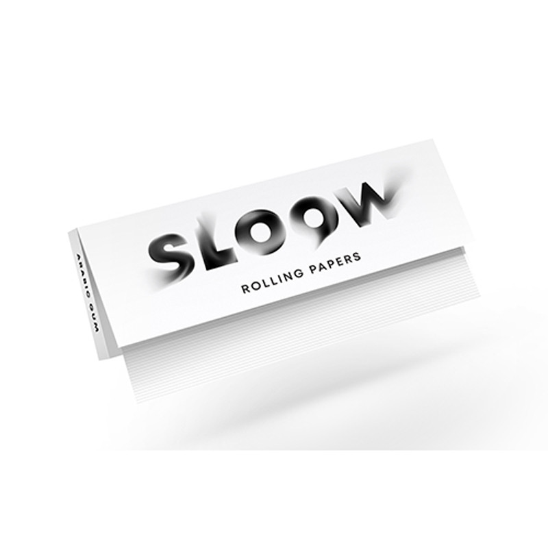 Sloow 50 rolling papers Regular single window White 40682011 Sloow 50 rolling papers Regular single window White 40682011