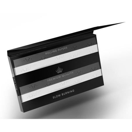 Sloow 100 rolling papers Regular double window Black 40682014
