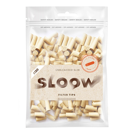 Sloow 120 filters natural Slim pouch 40682004