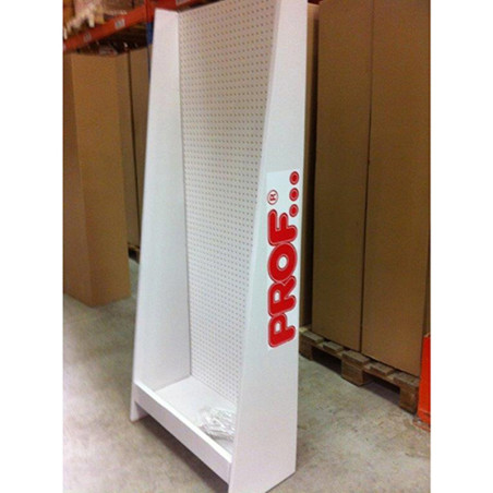 Prof Affichage du sol vide dans le carton avec 36 crochets 40680136