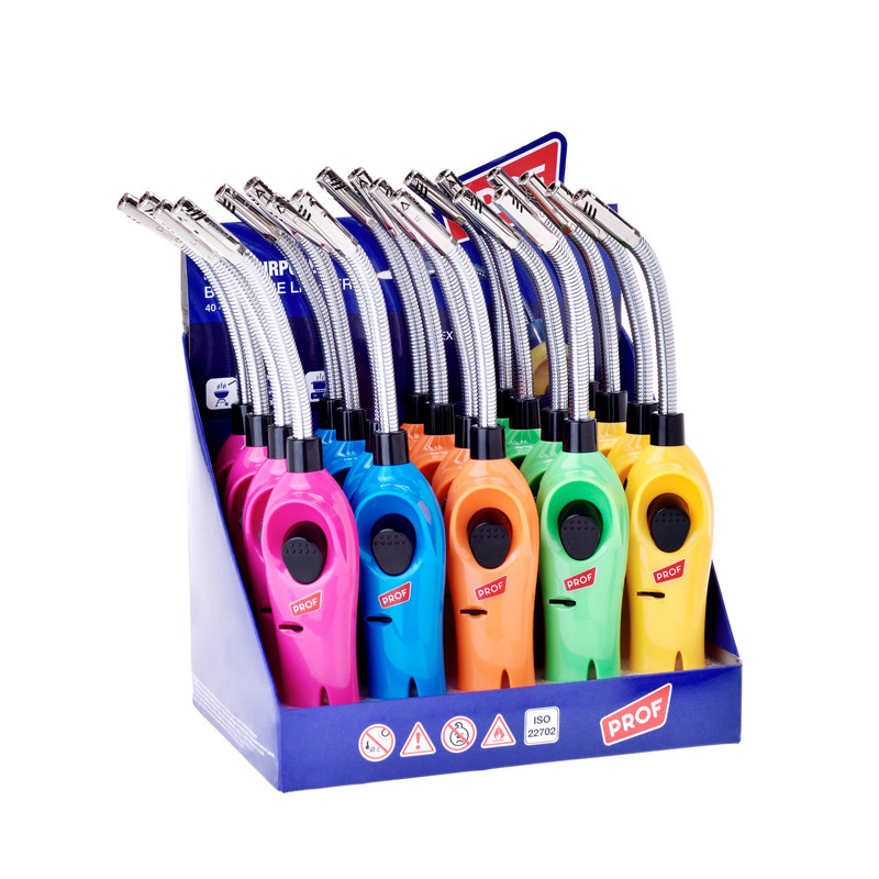 Prof Bec piézoélectrique flexible piézoélectrique avec 25,5 cm 40411623 Flamme rechargeable à gaz