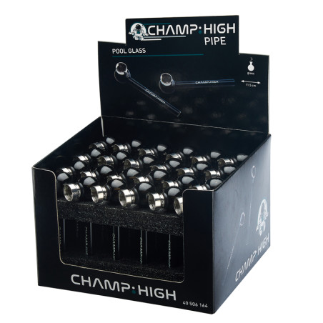 Champ pipa ad acqua in vetro 11,5 cm 40506164