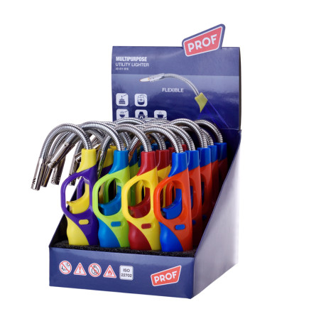 Prof Accumendigas piézoélectriques piézoélectriques flexibles avec flamme rechargeable à gaz 25 cm 40411616