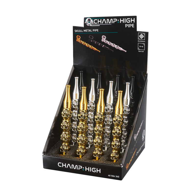 Champ Pfeife Wasser aus Aluminium 12,4 cm 40506340