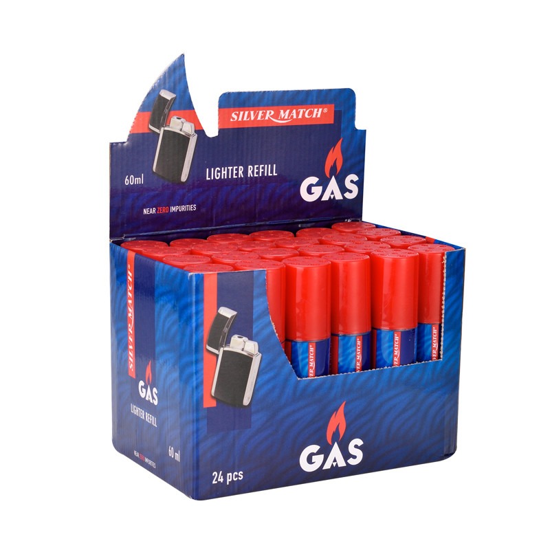 Silver match refill gas bottiglia 60 ml 41673404 Silver match refill gas bottiglia 60 ml 41673404